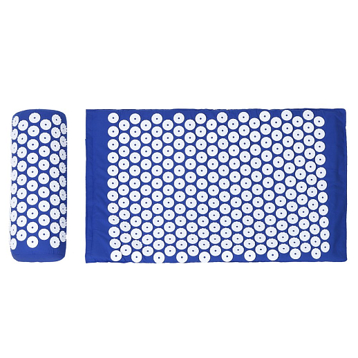 Аппликатор, в комплекте подушка (34х11х8 см), коврик (38х60 см), цвет синий, в сумке в Джамбо Тойз #8