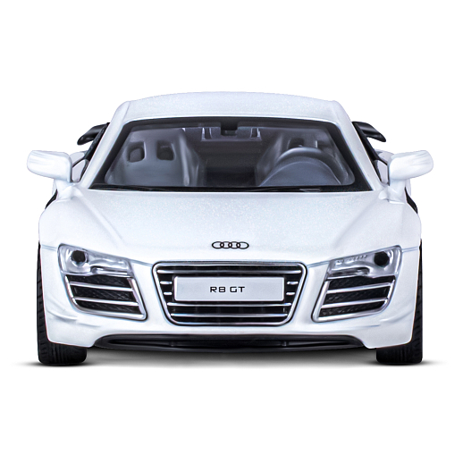ТМ "Автопанорама" Машинка металл.,1:32 Audi R8 GT, белый, инерция, свет, звук, откр. двери, в/к 17,5*13,5*9 см в Джамбо Тойз #11