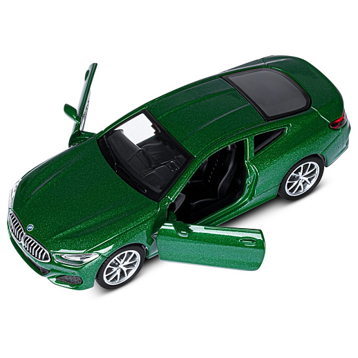 ТМ "Автопанорама" Машинка металлическая 1:44 BMW M850i Coupe, зеленый, откр. двери, инерция, в/к 17,5*12,5*6,5 см в Джамбо Тойз #11
