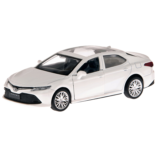 Игрушка для детей: Машинка металлическая 1:43 Toyota, цвет белый, инерция, артикул JB1251780 в Джамбо Тойз #7