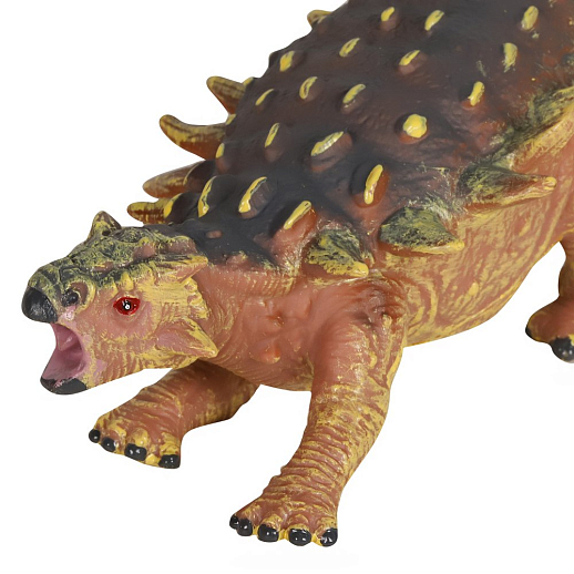 ТМ "КОМПАНИЯ ДРУЗЕЙ", серия "Животные планеты Земля". Динозавр с чипом, звук - рёв животного, эластичная поверхность с шероховатостями, мягкий наполнитель, бирка, 24.5X11.5X7.5 в Джамбо Тойз #3
