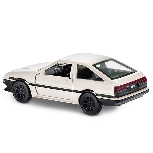 ТМ "Автопанорама" Машинка металл. 1:37 Toyota AE86, белый, инерция, откр. двери, в/к 17,5*12,5*6,5 см в Джамбо Тойз #16