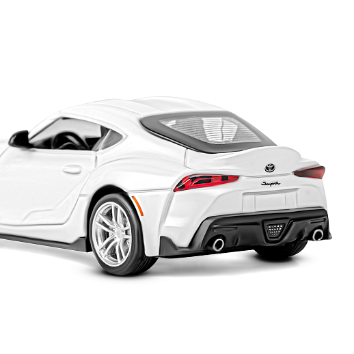 ТМ "Автопанорама" Машинка металл. 1:31 Toyota Supra [US], белый, откр. двери, свет, звук, инерция в/к 18*9*13,5 см в Джамбо Тойз #16