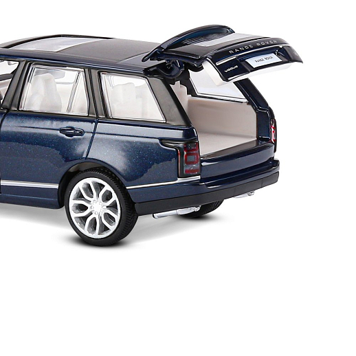 ТМ "Автопанорама" Машинка металлическая 1:34 2013 Range Rover, темно-синий перламутр, свет, звук, откр. двери, инерция, в/к 17,5*13,5*9 см в Джамбо Тойз #18