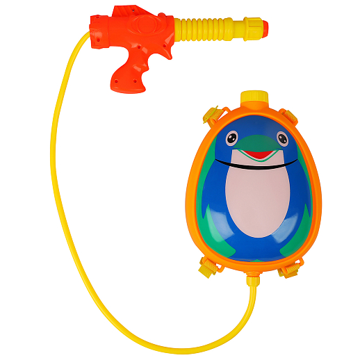 Водный пистолет с рюкзаком "Русалка", фиолетовый, в/п 32,5*19*6,5 см в Джамбо Тойз #36