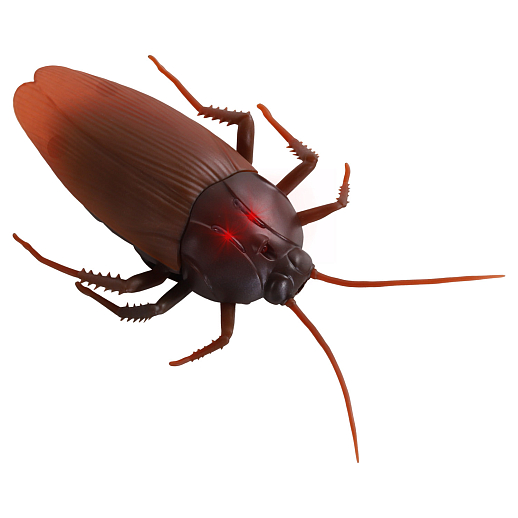 Таракан Р/У, 3 канала, световые эффекты Функции: Вперед / Назад / Демо режим/ Поворот направо с помощью радиоуправления на любой гладкой поверхности в/к 16,5*5,5*19 в Джамбо Тойз #6