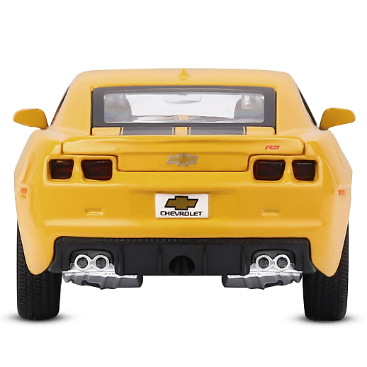 ТМ "Автопанорама" Машинка металлическая 1:32 Chevrolet Camaro SS, желтый, свет, звук, откр. двери, капот и багажник, инерция, в/к 19*9*7 см в Джамбо Тойз #9