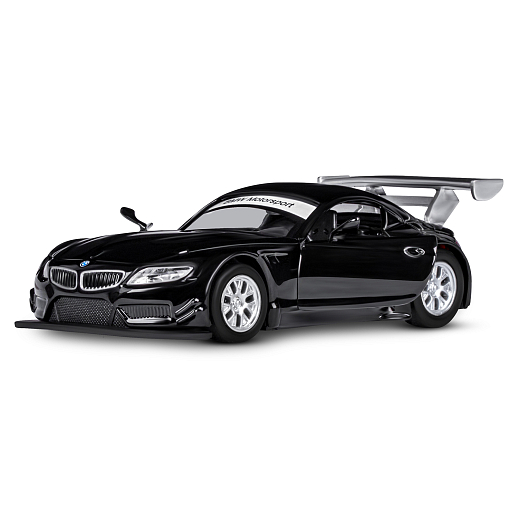 ТМ "Автопанорама" Машинка металлическая 1:38  BMW Z4 GT3, черный, откр. двери, инерция, в/к 17,5*12,5*6,5 см в Джамбо Тойз #6