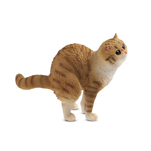 ТМ "DARWIN, Коллекционная фигурка "Кот перед прыжком" Рыжий в/п, 10,7*5,5*8,3 см в Джамбо Тойз