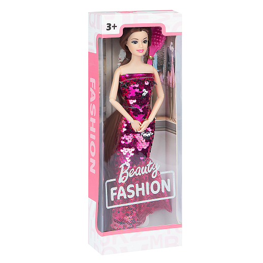 Кукла, цвет платья розовый, в/к 11х5,3х32,5 см в Джамбо Тойз #2