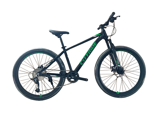 Велосипед двухколёсный CITYRIDE, модель CR-B2-SH04, рама алюминий, колеса 26" алюминиевые двойный об в Джамбо Тойз