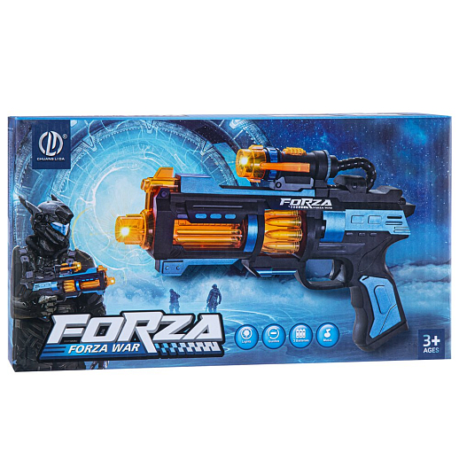 Игрушечный бластер со звуком и светом в/к 29,5*5*16 см в Джамбо Тойз #5