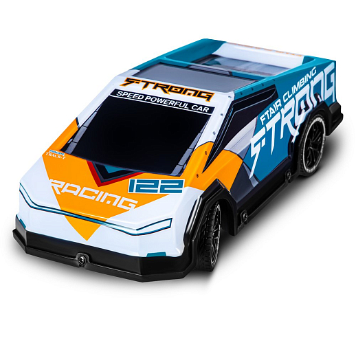 Р/у машина с 3D подсветкой корпуса, 4 канала, цвет голубой/оранжевый, в/к 30*13*13,5см в Джамбо Тойз #5