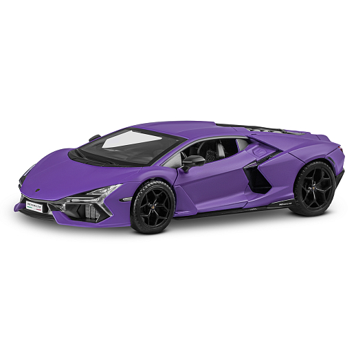 ТМ "Автопанорама" Машинка металл. 1:32 Lamborghini Revuelto, фиолетовый, инерция, откр. двери, в/к 17,5*12,5*6,5 см в Джамбо Тойз #2