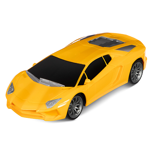 AUTODRIVE Р/У Машинка, 4 канала, цвет желтый, в/к 24*9,5*7,5см в Джамбо Тойз #5