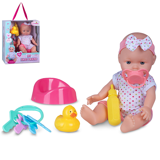 Кукла "Пупс с аксессуарами", в/к 22х15х28 см в Джамбо Тойз