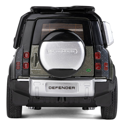 Игрушка для детей: Машинка металлическая 1:32 Land Rover, цвет зеленый, свет, звук, свободный ход колес, артикул JB1251753 в Джамбо Тойз #5