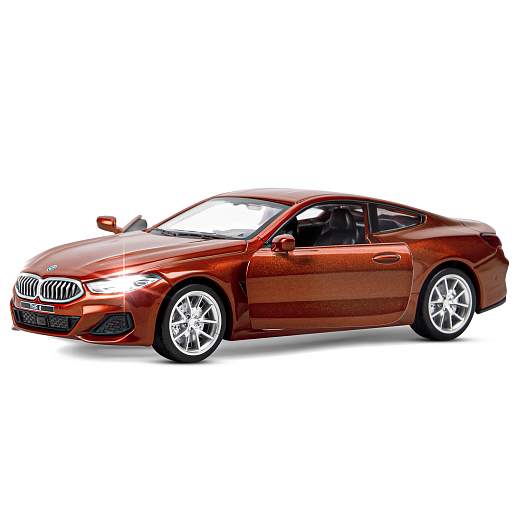 ТМ "Автопанорама" Машинка металлическая 1:35 BMW M850i Coupe, красный, откр. двери, свет, звук, инерция в/к 17,5*13,5*9 см в Джамбо Тойз #5