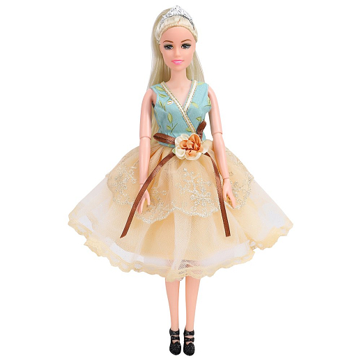 "Кукла "Принцесса" с шарнир. руками,ногами,  в комплекте аксессуары, в/к 28х6х32,5 см в Джамбо Тойз #5