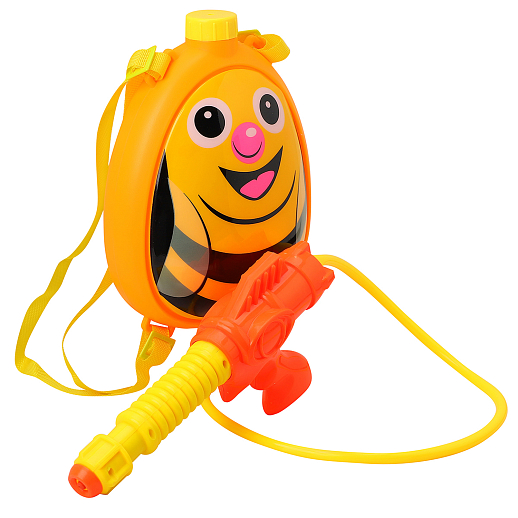 Водный пистолет с рюкзаком "Пчелка", цвет желтый, в/п 27*19*8 см в Джамбо Тойз #3