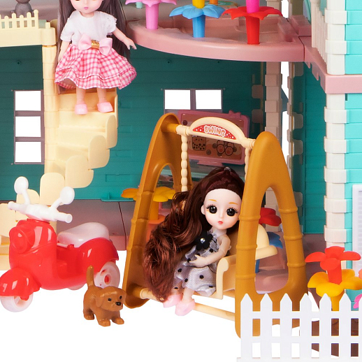 ТМ "Amore Bello" Дом для кукол со светом и паром, в/к 67*40*16 см в Джамбо Тойз #10