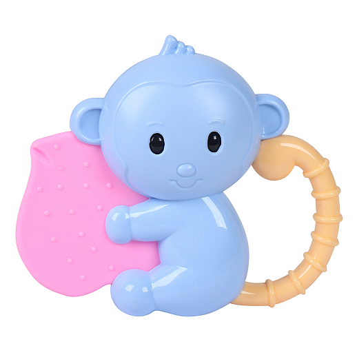 ТМ "Smart Baby" Развивающая игрушка "Обезьяна" Голубая, на блистере 19х14х3,5 см в Джамбо Тойз #2