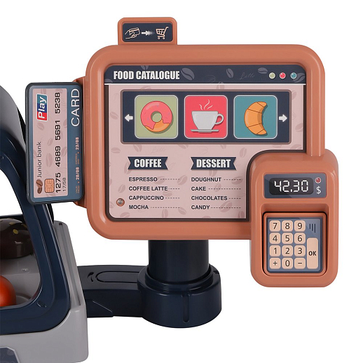 Игрушка для детей: набор "Кафе", свет, звук, синяя, артикул JB0214266 в Джамбо Тойз #6