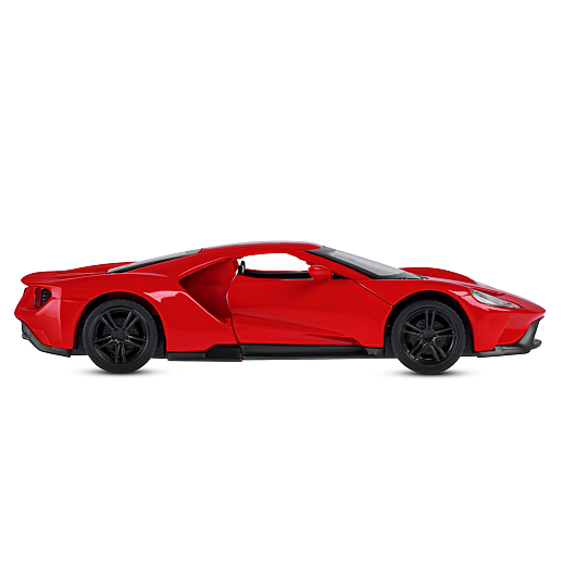 ТМ "Автопанорама" Машинка металлическая 1:40 Ford GT, красный, откр. двери, инерция, в/к 16*7,5*5 см в Джамбо Тойз #10