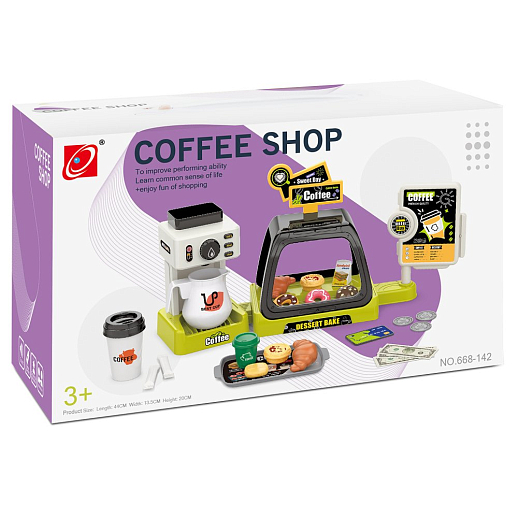 Игровой набор "Кофейня",со звук.и свет.эффект.,в/к 29*13,5*17 см в Джамбо Тойз #3