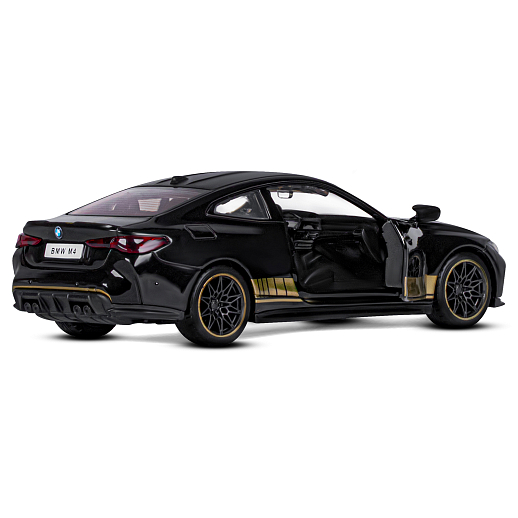 ТМ "Автопанорама" Машинка металлическая 1:32 BMW M4 (G82), черный, открываются двери, свет, звук, инерция, в/к 17,5*13,5*6,5 см в Джамбо Тойз #15