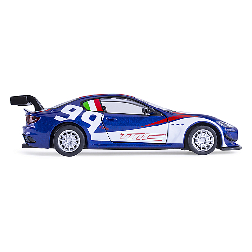 ТМ "Автопанорама" Машинка металл., 1:32 Maserati Gran Turismo MC GT4, синий, инерция, свет, звук, откр. двери, в/к 17,5*13,5*9 см в Джамбо Тойз #7