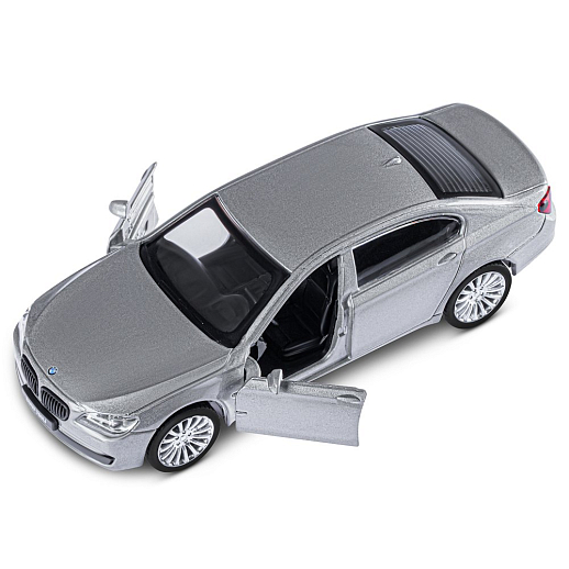 ТМ "Автопанорама" Машинка металлическая 1:46 BMW 760 LI, серебряный, откр. двери, инерция, в/к 17,5*12,5*6,5 см в Джамбо Тойз #12
