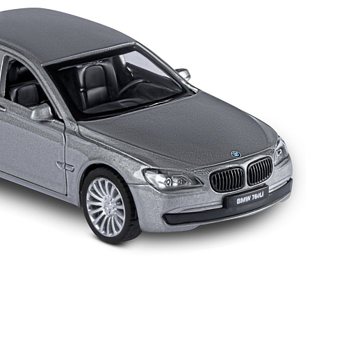ТМ "Автопанорама" Машинка металлическая 1:46 BMW 760 LI, серый, откр. двери, инерция, в/к 17,5*12,5*6,5 см в Джамбо Тойз #16