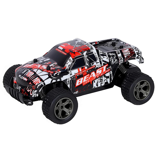 AUTODRIVE Р/у скоростной багги, М1:18, 2,4GHz, до 15км/ч, аккум.в компл., цвет красный, в/к 31*19,2*14,3 в Джамбо Тойз #3