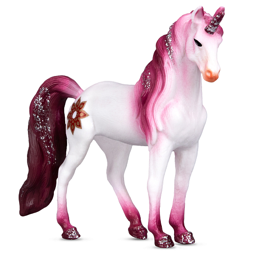 ТМ "DARWIN, Коллекционная фигурка  "Единорог с бордовой гривой", в/п 12,5*3,5*10,5 см в Джамбо Тойз