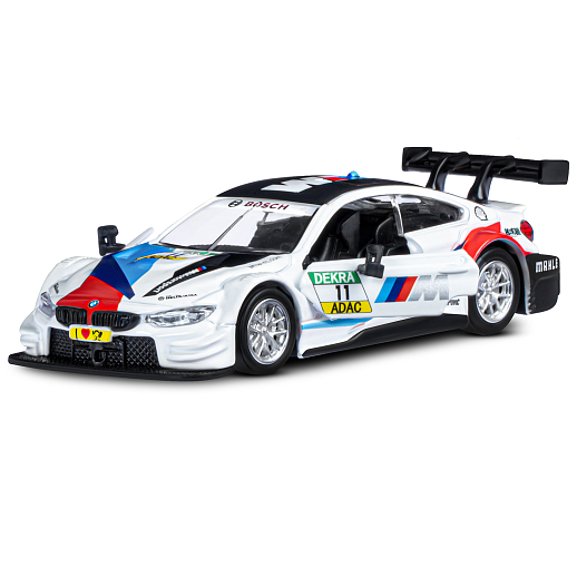 ТМ "Автопанорама" Машинка металлическая 1: 44 BMW M4, белый, откр. двери, инерция, в/к 17,5*12,5*6,5 см в Джамбо Тойз #5
