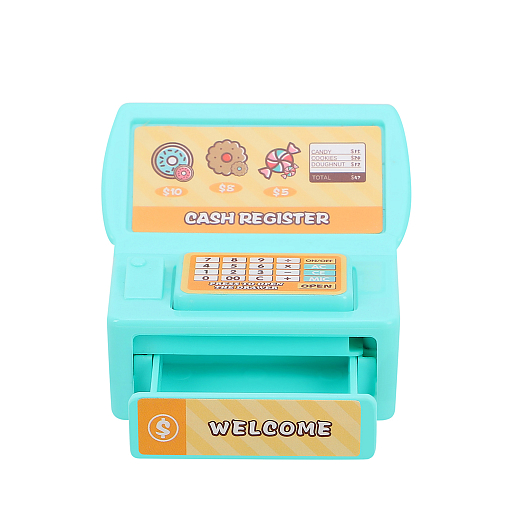 Игровой набор "Кафе", в комплекте игрушечные продукты, касса, аксессуары, в/п 28х18х5 см в Джамбо Тойз #7