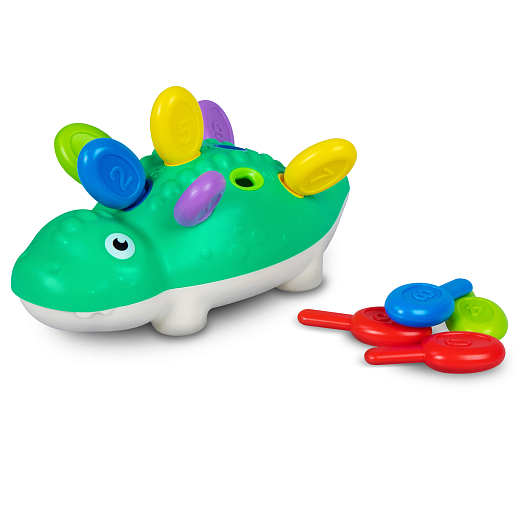 Сенсорная игрушка "Динозаврик",в/к 21*10,5*8,5 см в Джамбо Тойз #2