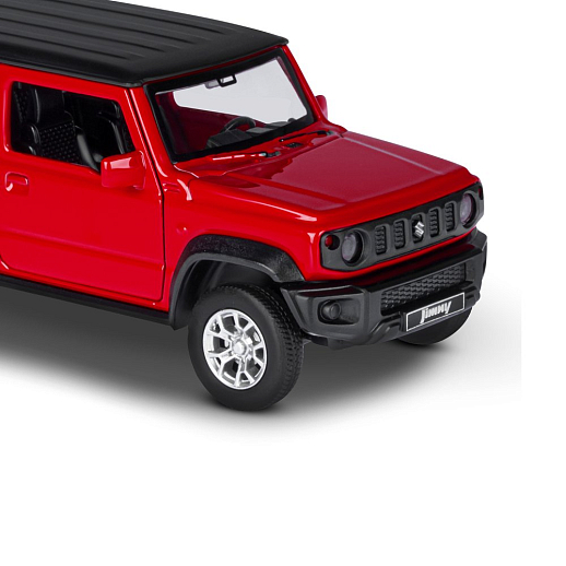 ТМ "Автопанорама" Машинка металлическая 1:32 Suzuki Jimny, красная, в/к в Джамбо Тойз #16