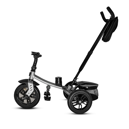 Детский трехколесный велосипед с ручкой CITY-RIDE LUNAR. Поворотное сиденье 360, складная крыша D600, подножки, надувные колеса 12/10, фара в Джамбо Тойз #6