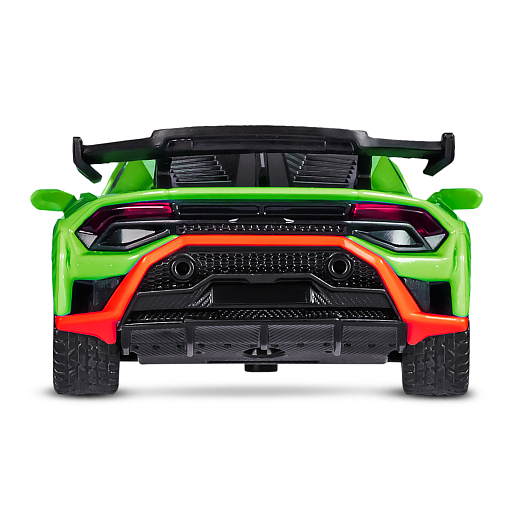 ТМ "Автопанорама" Машинка металл. 1:40 Lamborghini STO, зеленый, инерция, откр. двери, в/к 17,5*12,5*6,5 см в Джамбо Тойз #13