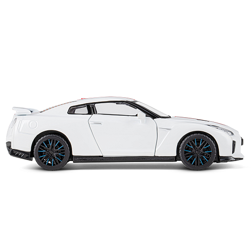 ТМ "Автопанорама" Машинка металлическая 1:32 Nissan GT-R (R35), белый, откр. двери, свет, звук, инерция в/к 17,5*13,5*9 см в Джамбо Тойз #7