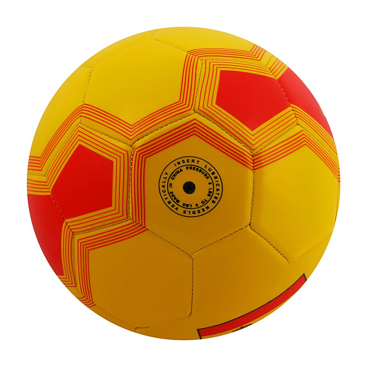 Мяч футбольный "Испания", 3-слойный, ПВХ, сшитые панели, 280г, размер 5, диаметр 22см																														 в Джамбо Тойз #3