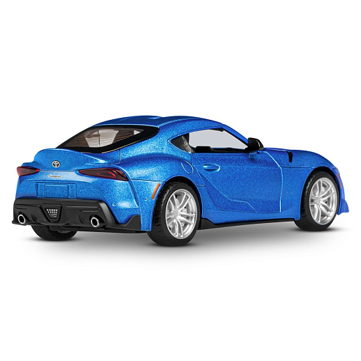 ТМ "Автопанорама" Машинка металлическая 1:31 Toyota Supra, матовый синий, откр. двери, свет, звук, инерция в/к 17,5*13,5*9 см в Джамбо Тойз #11