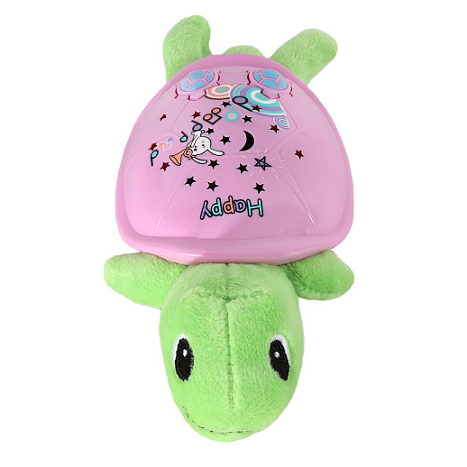 Детский проектор-ночник "Черепаха" на батарейках, свет, звук, в/к 12*6,8*21 см в Джамбо Тойз #2