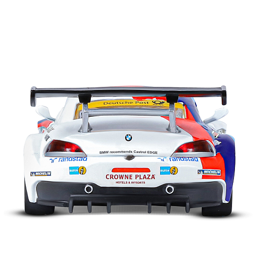 ТМ "Автопанорама" Машинка металлическая 1:32 BMW Z4 GT3, белый, свет, звук, откр. двери и капот, инерция, в/к 17,5*13,5*9 см в Джамбо Тойз #12