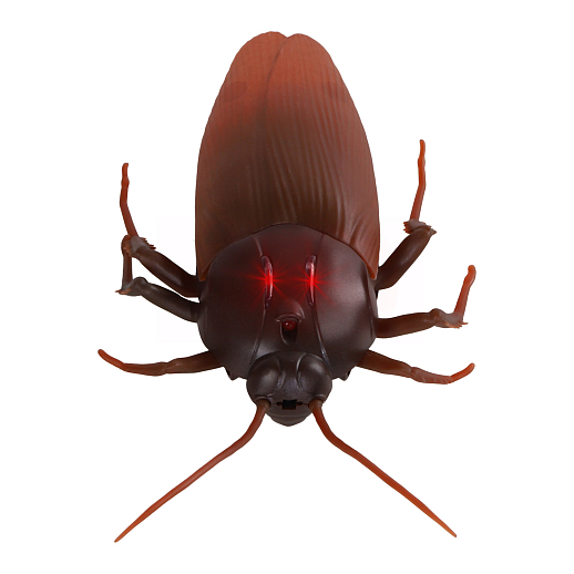 Таракан Р/У, 3 канала, световые эффекты Функции: Вперед / Назад / Демо режим/ Поворот направо с помощью радиоуправления на любой гладкой поверхности в/к 16,5*5,5*19 в Джамбо Тойз #3