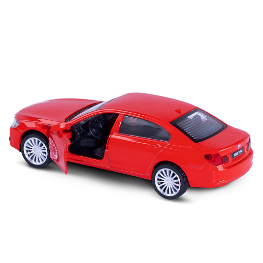 ТМ "Автопанорама"  Машинка металл. 1:46 BMW 760 LI, красный, инерция, откр. двери, в/к 17,5*12,5*6,5 см в Джамбо Тойз #12