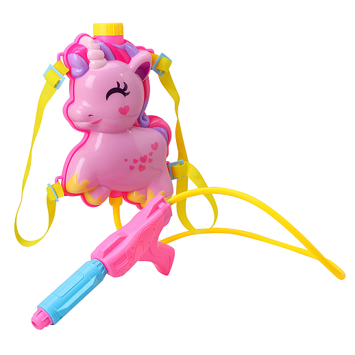 Водный пистолет с рюкзаком "Русалка", фиолетовый, в/п 32,5*19*6,5 см в Джамбо Тойз #20