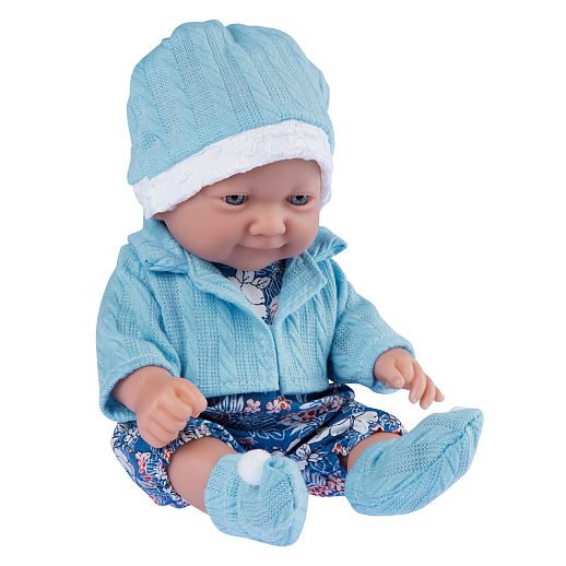 Пупс 25 см. в комбинезоне с кофточкой, в комплект. с бутылочкой,в/к 16*8,7*31 см в Джамбо Тойз #6